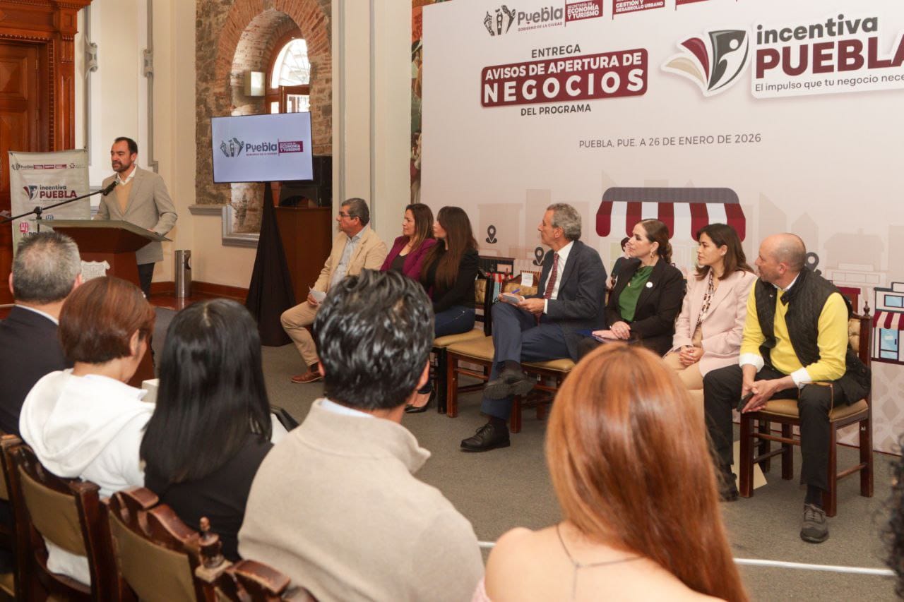 Gobierno de Puebla apoya a emprendedores locales