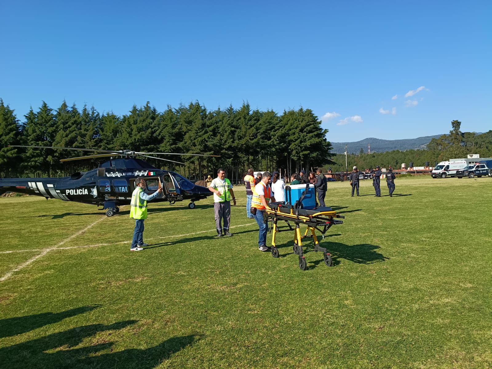 Gobierno de Puebla coordina traslado aéreo de órgano para trasplante