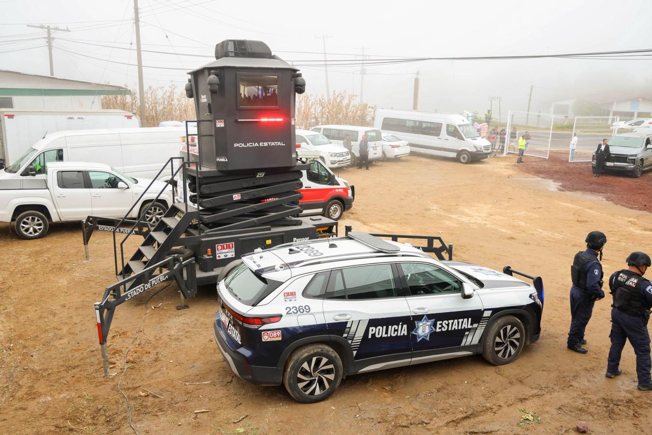 Gobierno de Puebla fortalece seguridad en la Sierra Norte