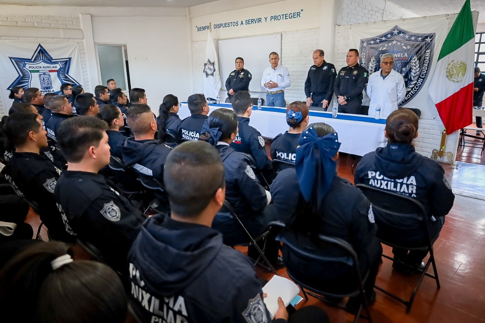 Jornadas de salud fortalecen bienestar de la Policía Auxiliar