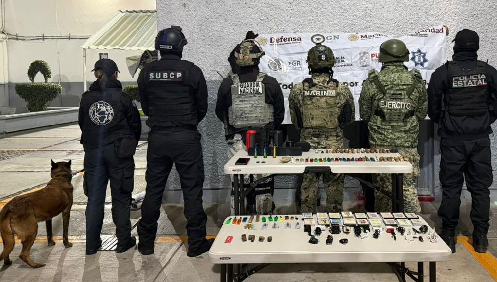 Operativos de seguridad en penales de Tepexi y Cholula