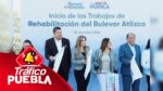 Rehabilitarán 6 km del Bulevar Atlixco y otras vialidades