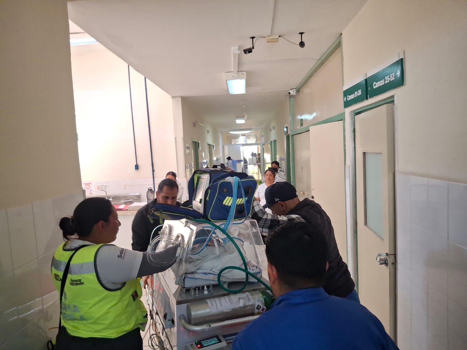 Respuesta inmediata salva atención de bebé en Puebla