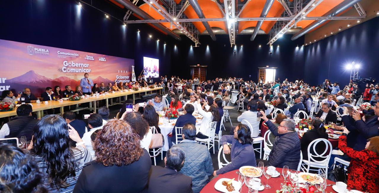 Armenta anuncia Casa del Periodista para 2026 en Puebla