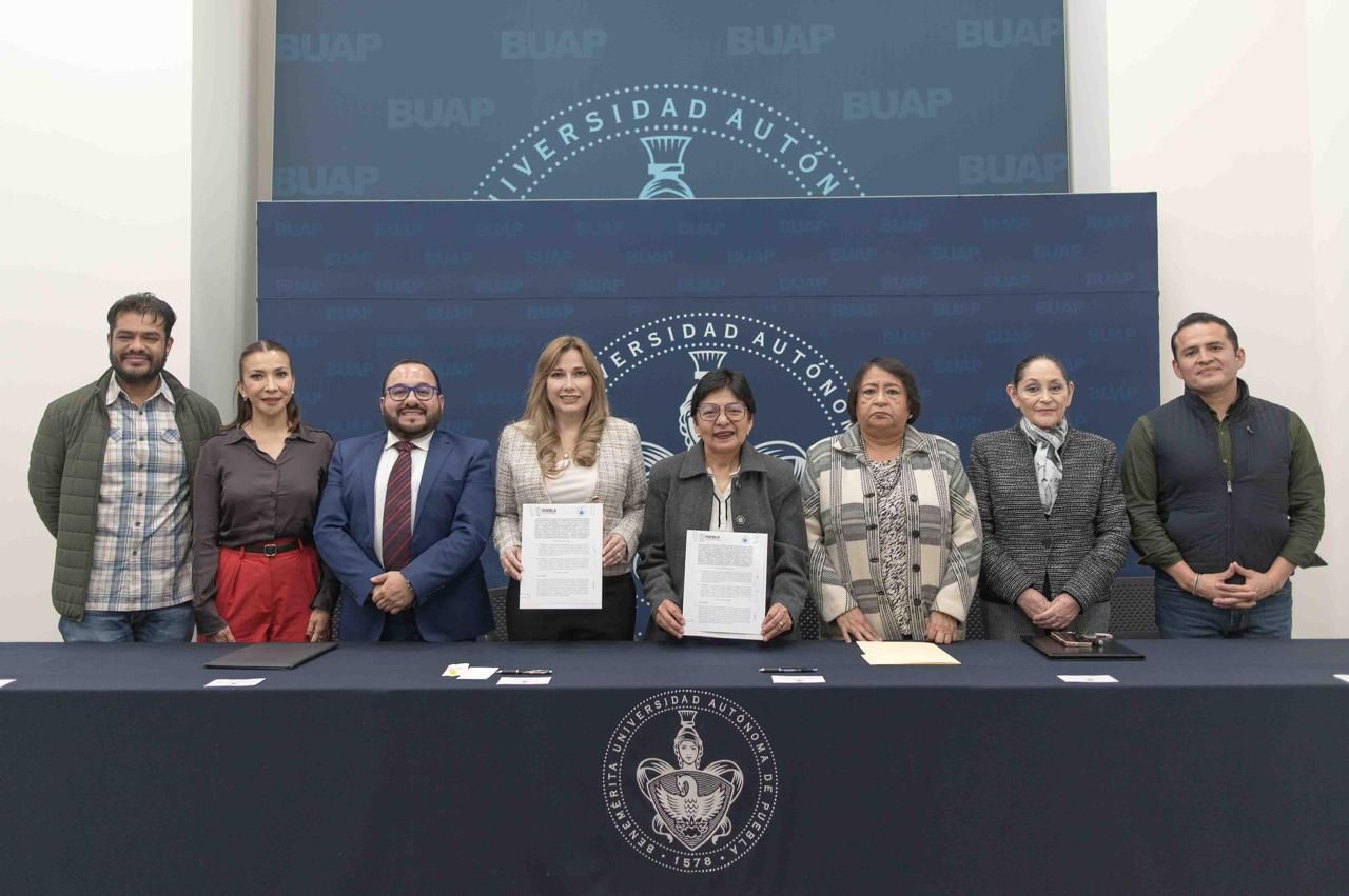 Alianza entre el SEDIF Puebla y la BUAP beneficiará a madres y padres universitarios