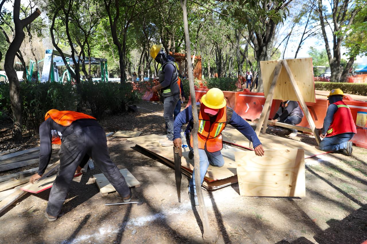 Avanza construcción del Cablebús en Puebla