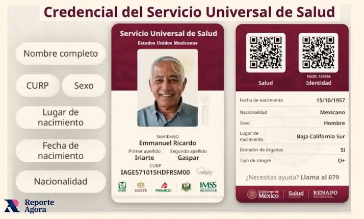 Presentan Credencial del Servicio Universal de Salud
