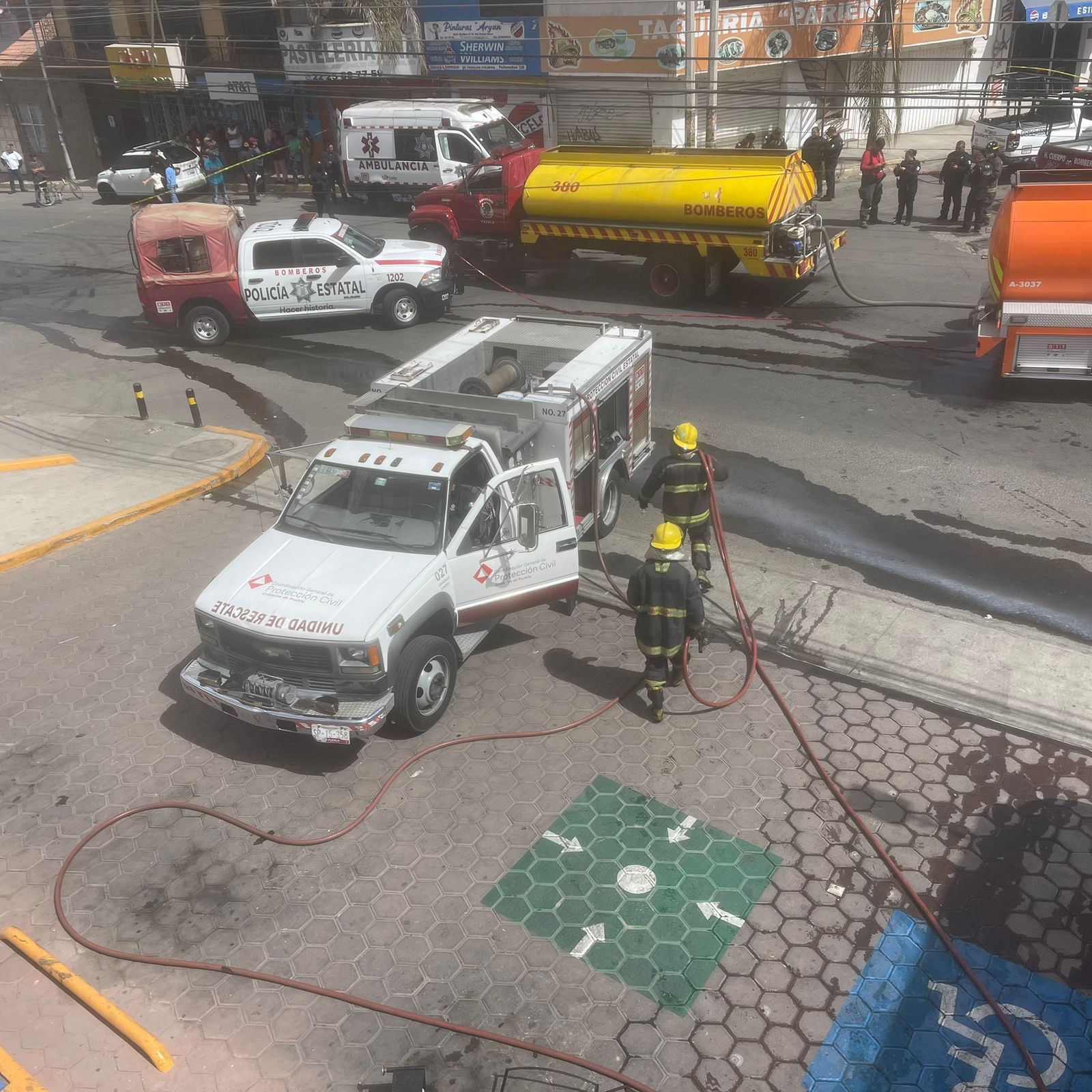 Saldo blanco tras incidentes en Puebla