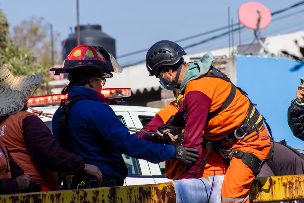Capacitan al personal del OOSL en trabajos de altura para prevenir accidentes trabajos