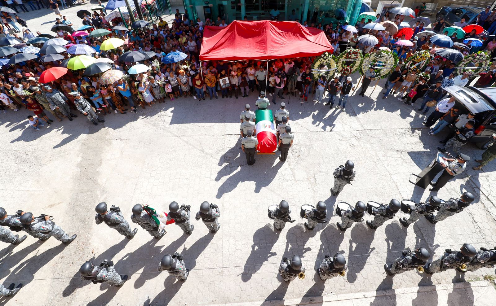 Guardia Nacional despide a sargento poblano caído en Jalisco_foto2