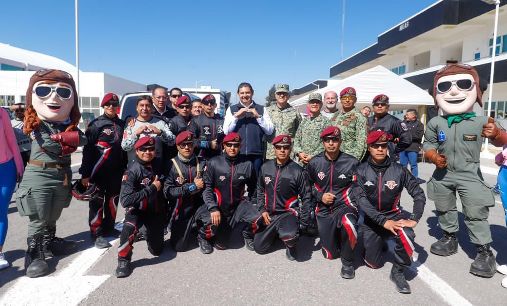 Más de mil 500 personas participaron en la Carrera Táctico Militar “Guerreros de Puebla” elementos
