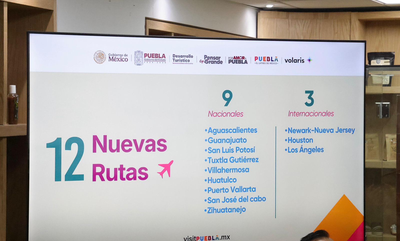 Puebla amplía su alcance con 12 nuevas rutas aéreas nacionales e internacionales cartel