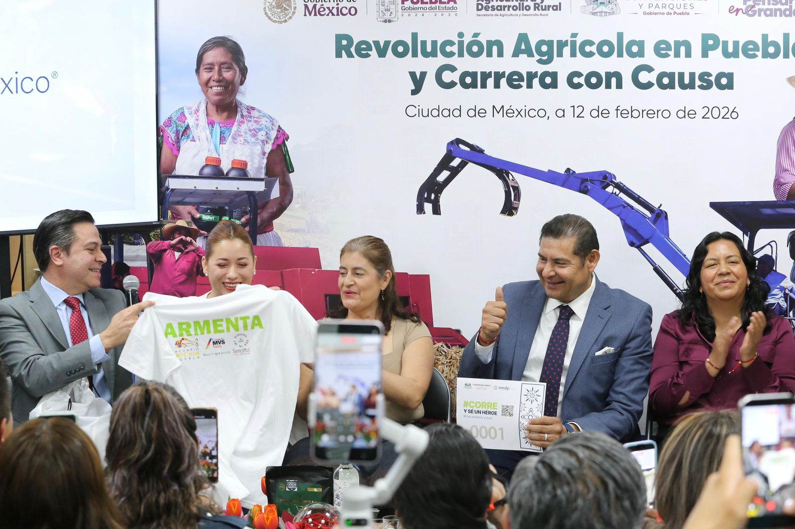 Gobierno de Puebla anuncia la 1ª Carrera NMDP México
