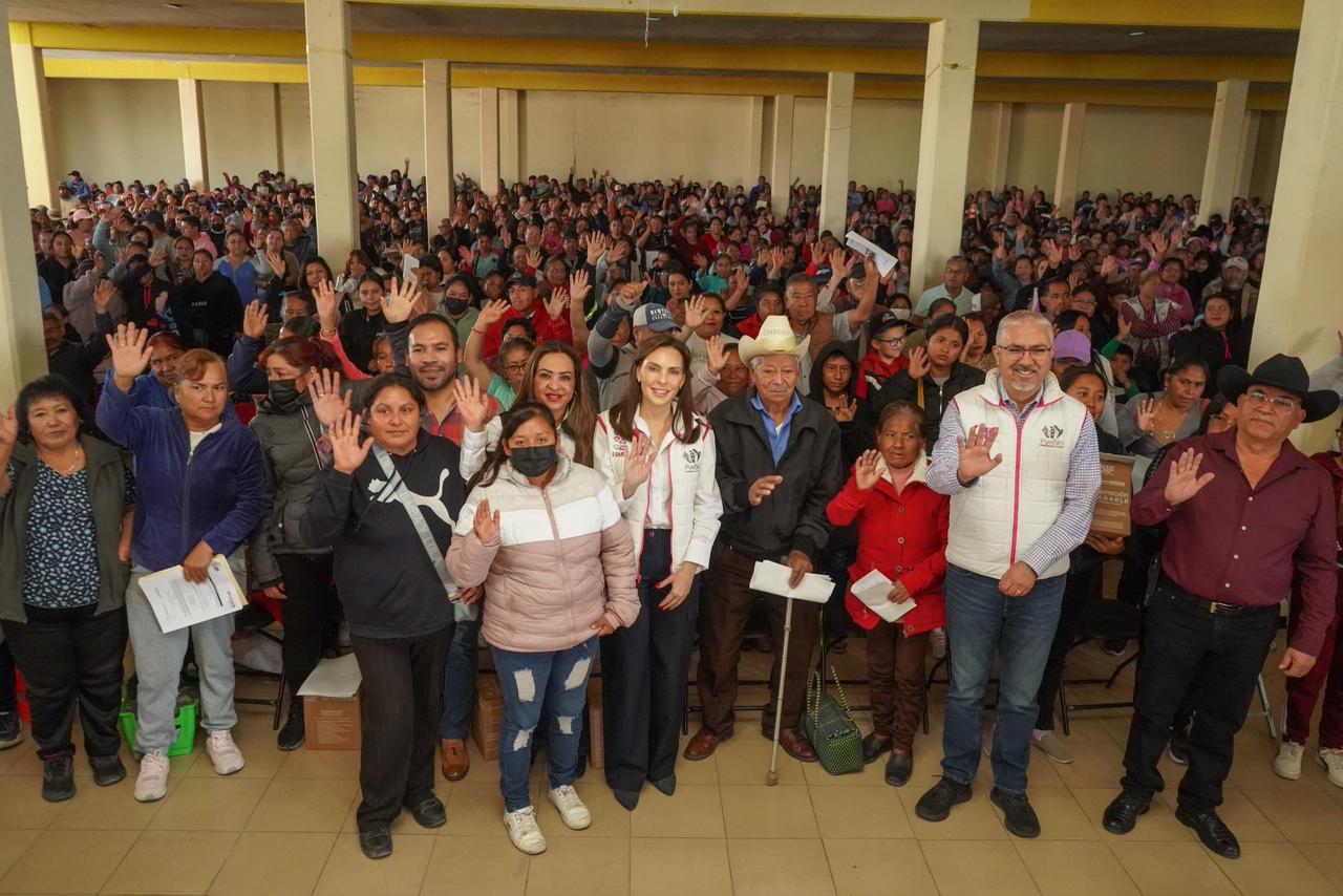 DIF Municipal entregó apoyos alimentarios en San Francisco Totimehuacan