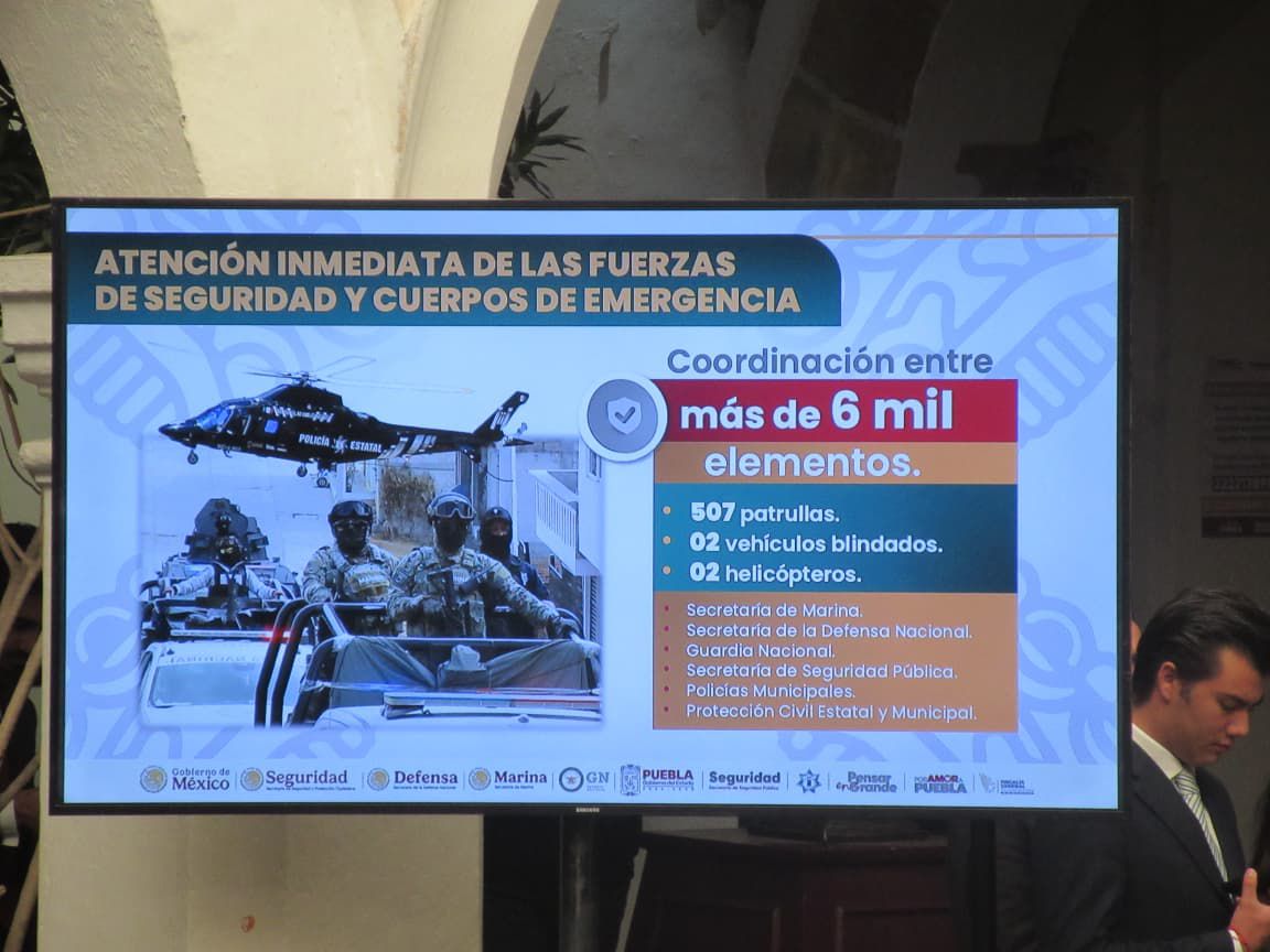 Saldo blanco en Puebla tras captura de “el Mencho”