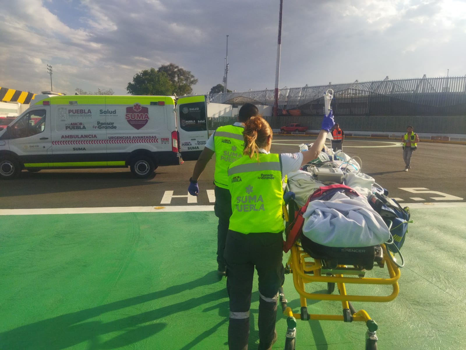 Traslado aéreo de emergencia desde Chiautla de Tapia