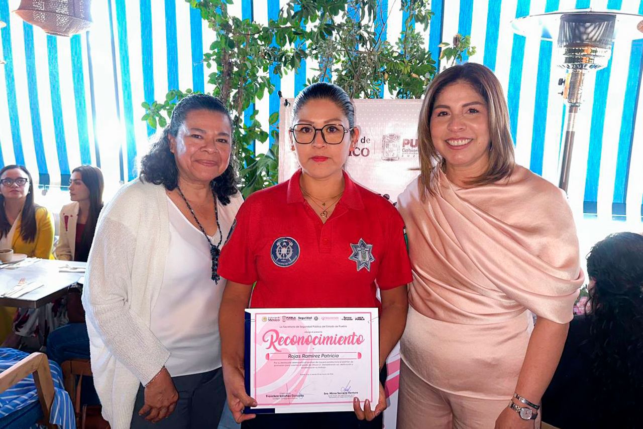 Reconoce SSP labor de mujeres policías en Puebla_foto1