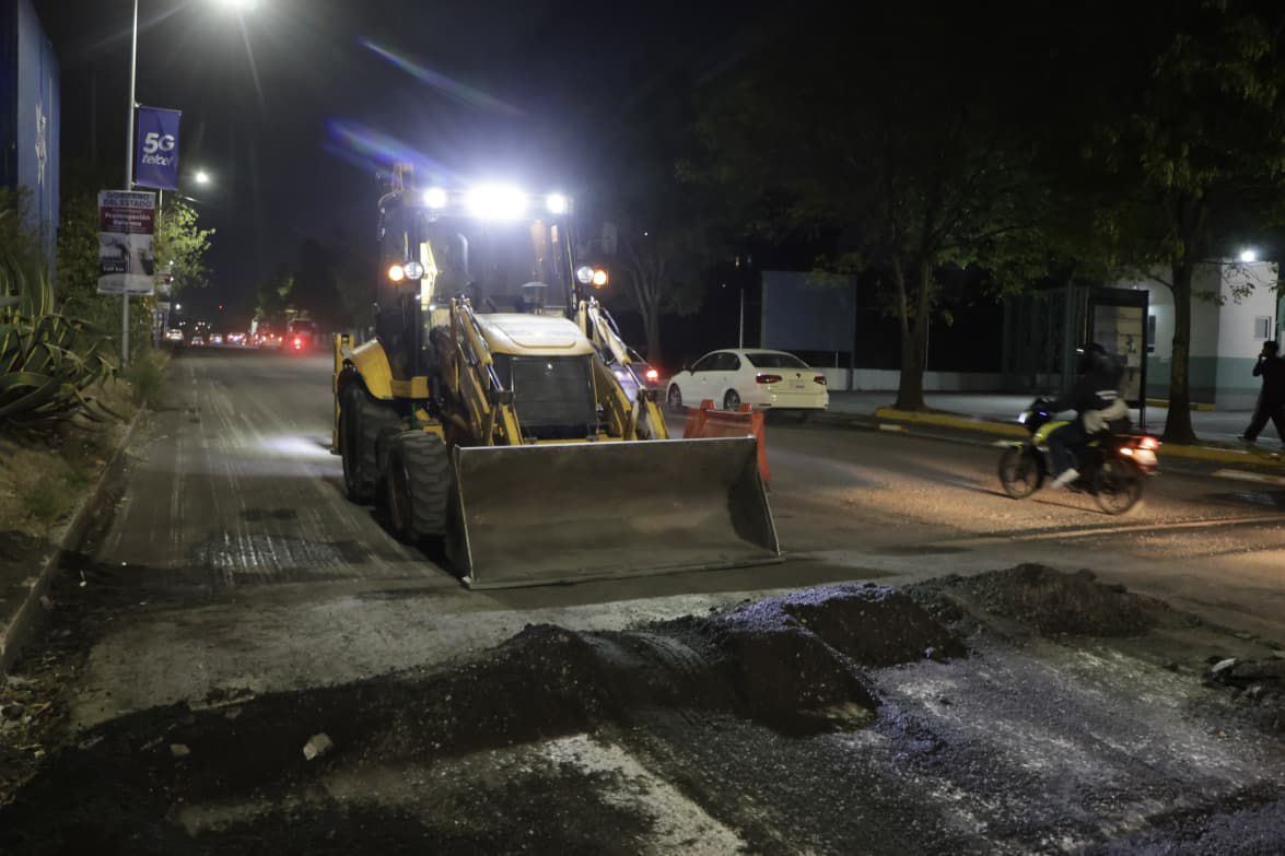 Rehabilitación nocturna mejora movilidad en Prolongación Reforma_foto1
