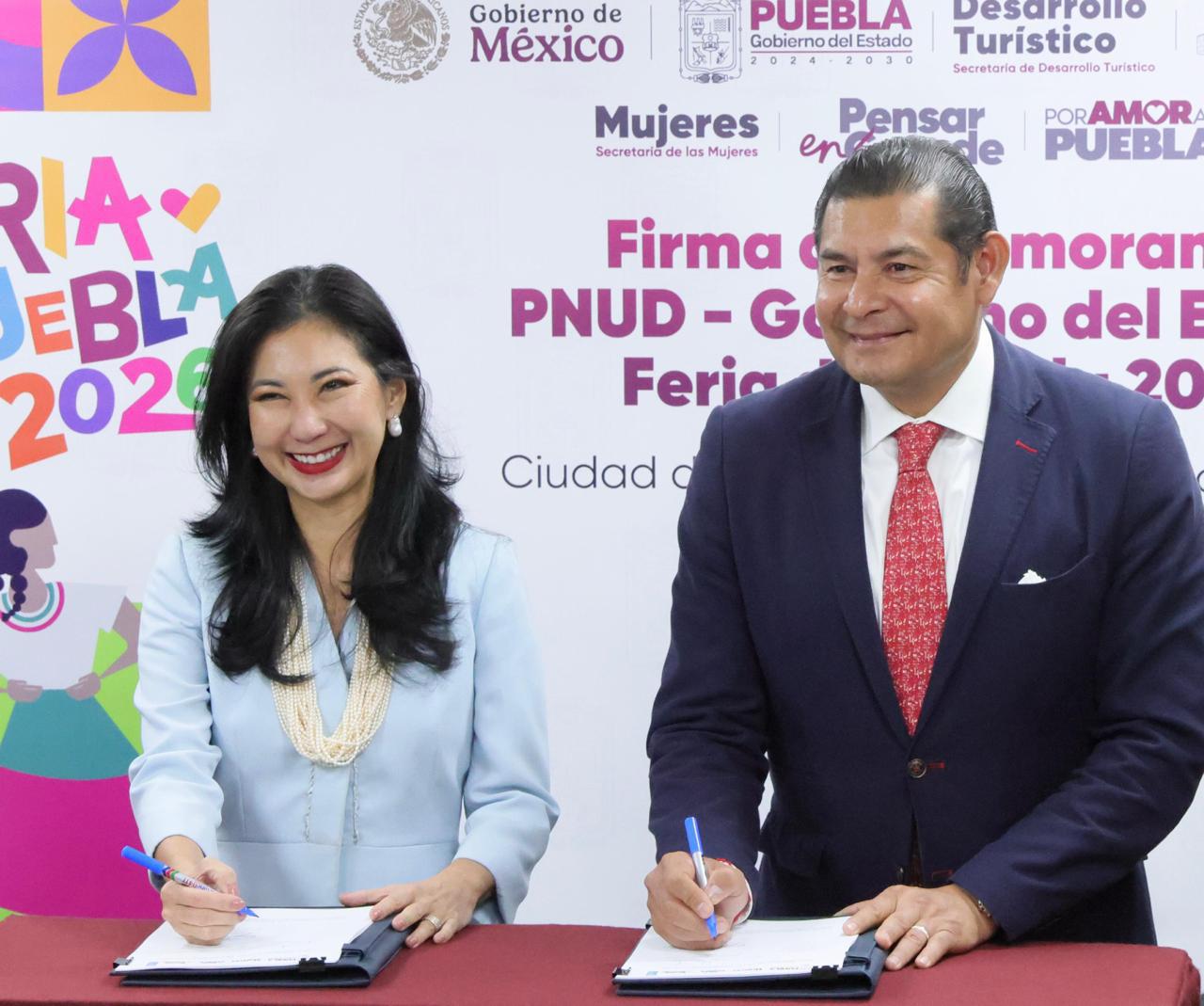 PNUD reconoce a Puebla por avances en igualdad y resiliencia