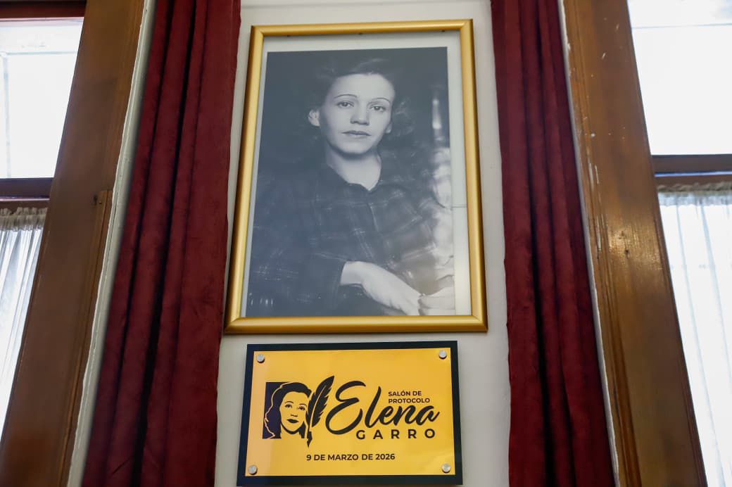 Inauguran el Salón de Protocolos “Elena Garro” en la antigua sede del Congreso