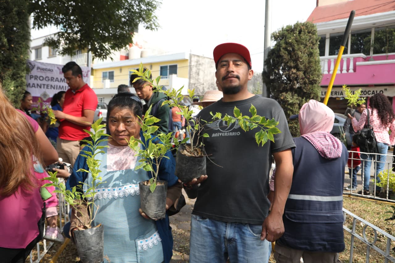 Puebla refuerza reforestación en la capital