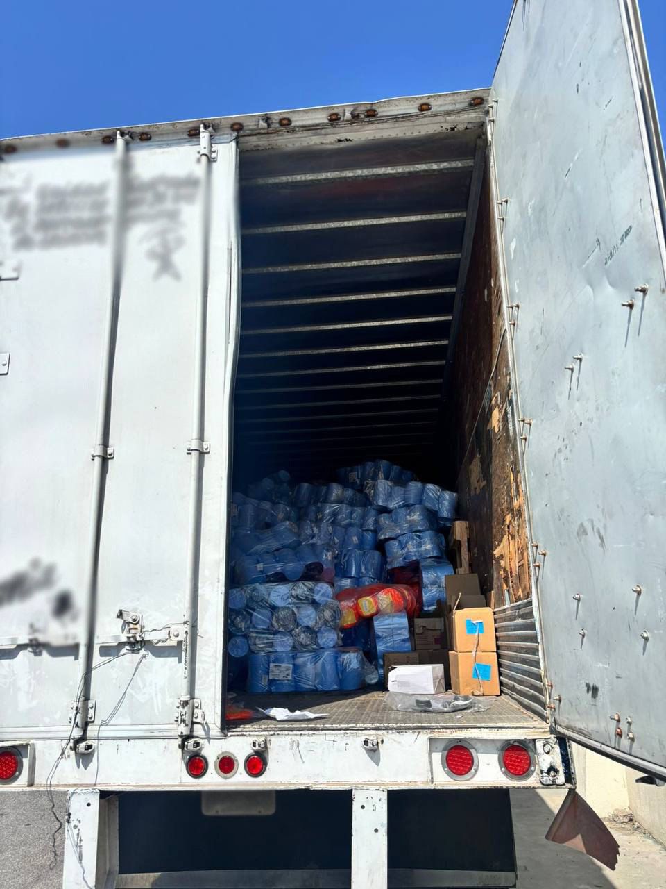 Recuperan tractocamión tras operativo en la autopista Orizaba–Puebla