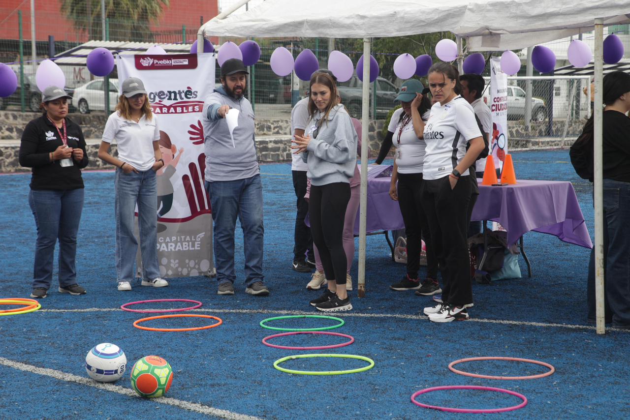 Pepe Chedraui encabeza rally por la igualdad de género en Puebla