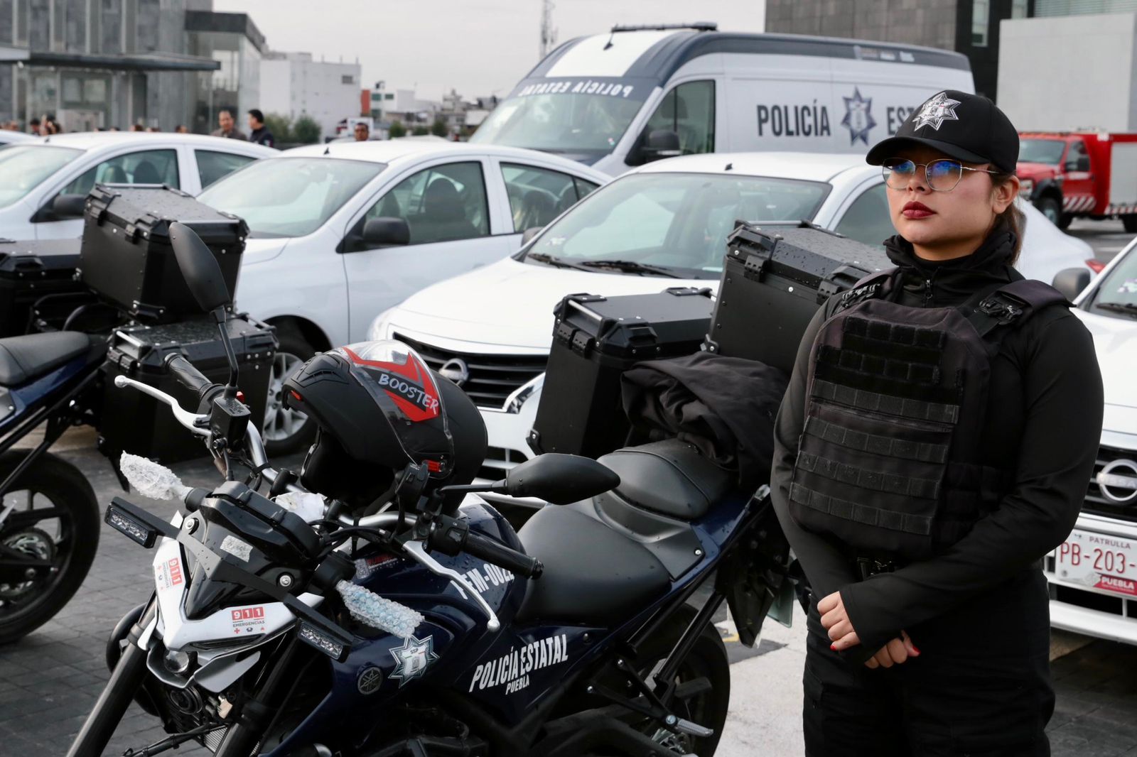 Refuerzan seguridad en Puebla con 111 unidades