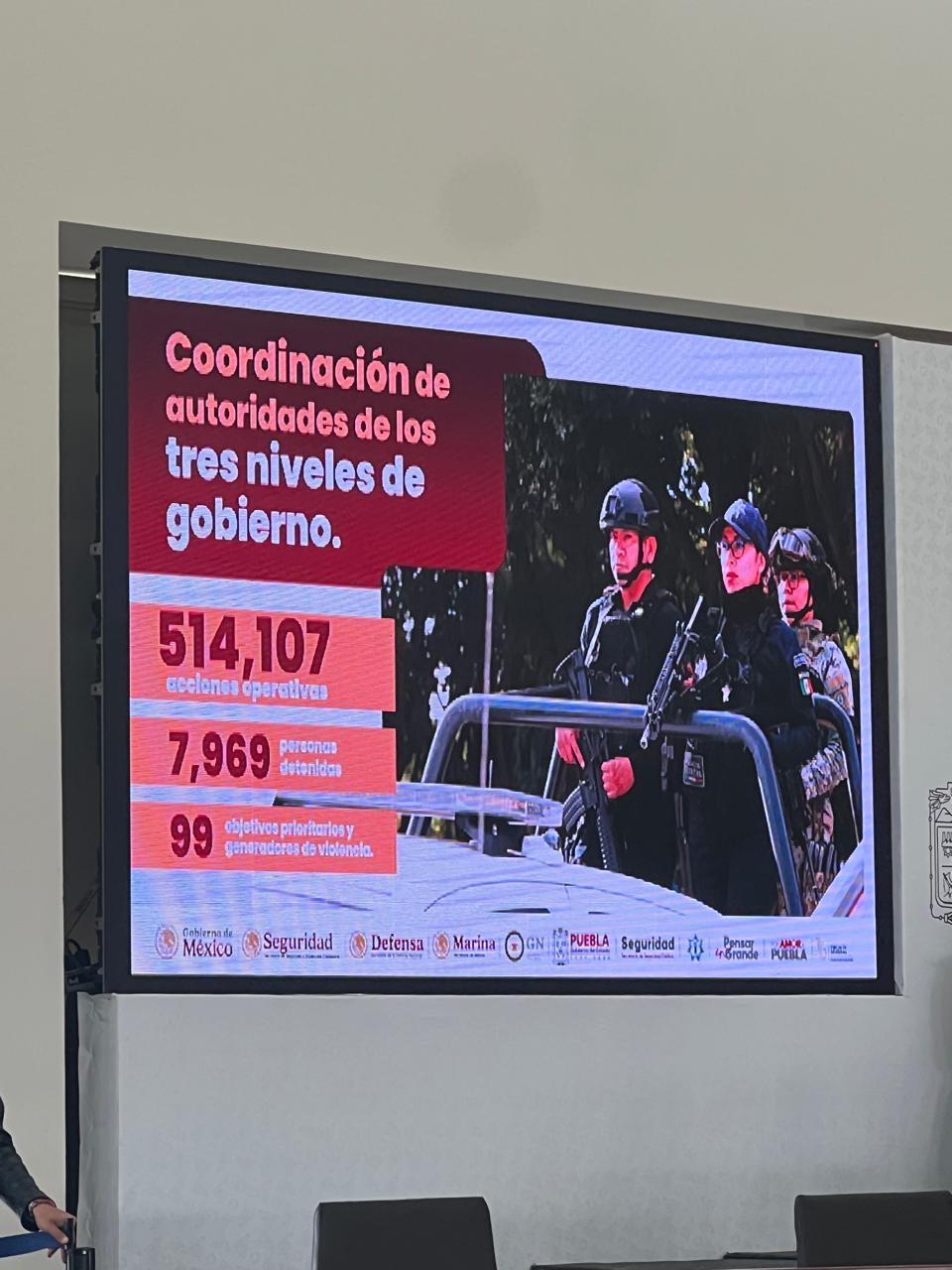 SSP destaca detenciones y acciones preventivas