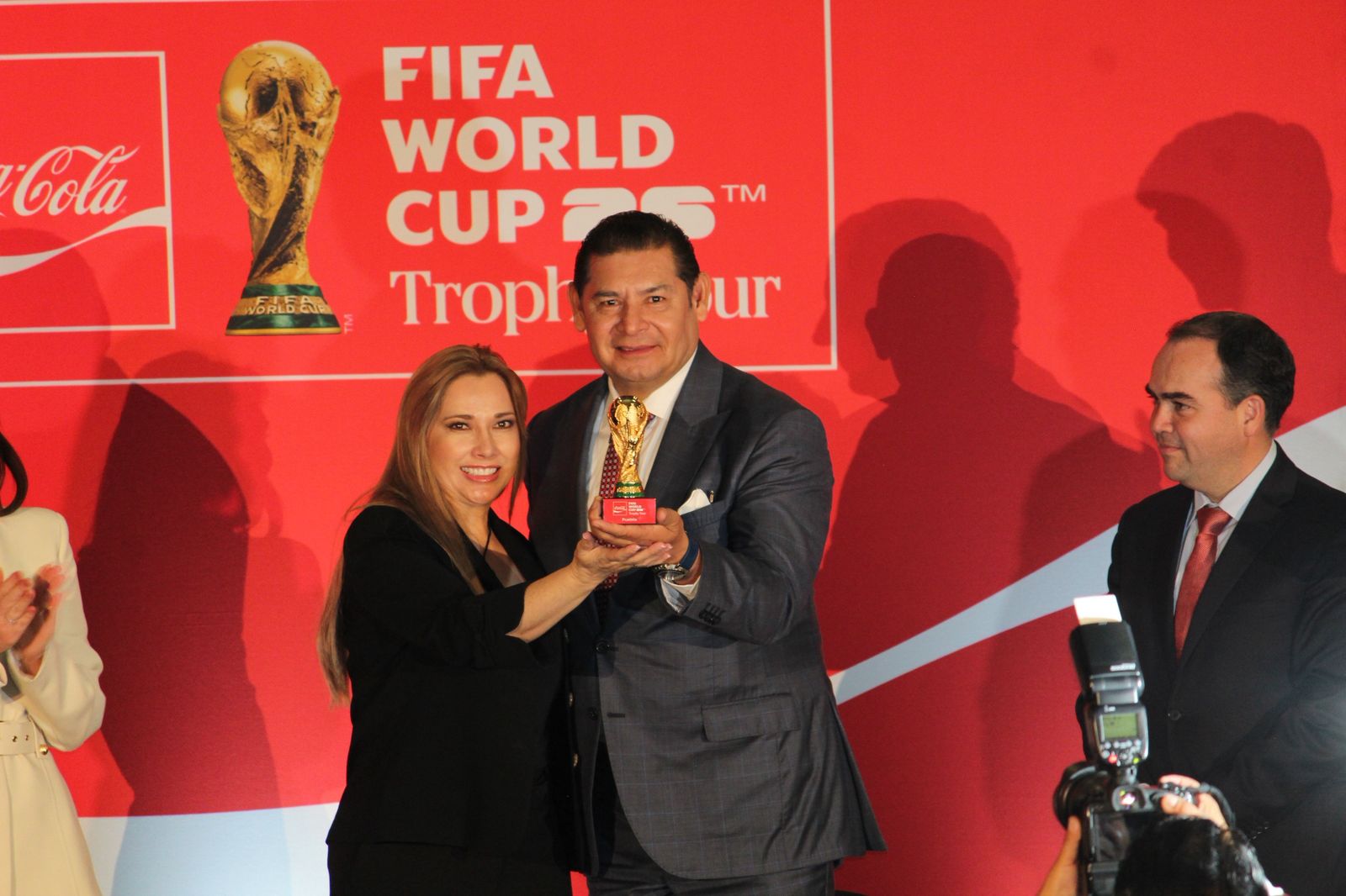 Puebla recibe la Copa del Mundo 2026