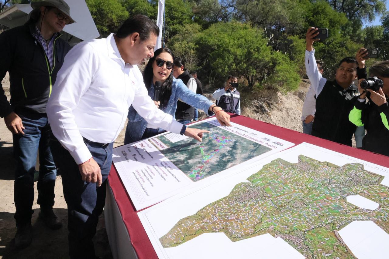 Alejandro Armenta impulsa modernización del Distrito de Riego 030 