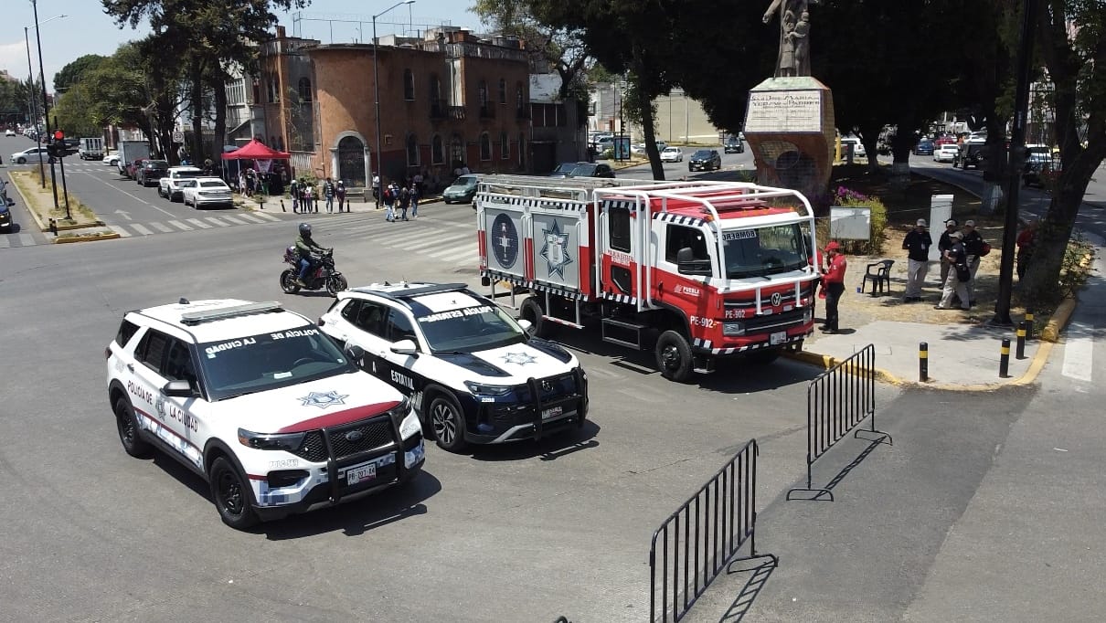Alta afluencia en actividades de Semana Santa en Puebla