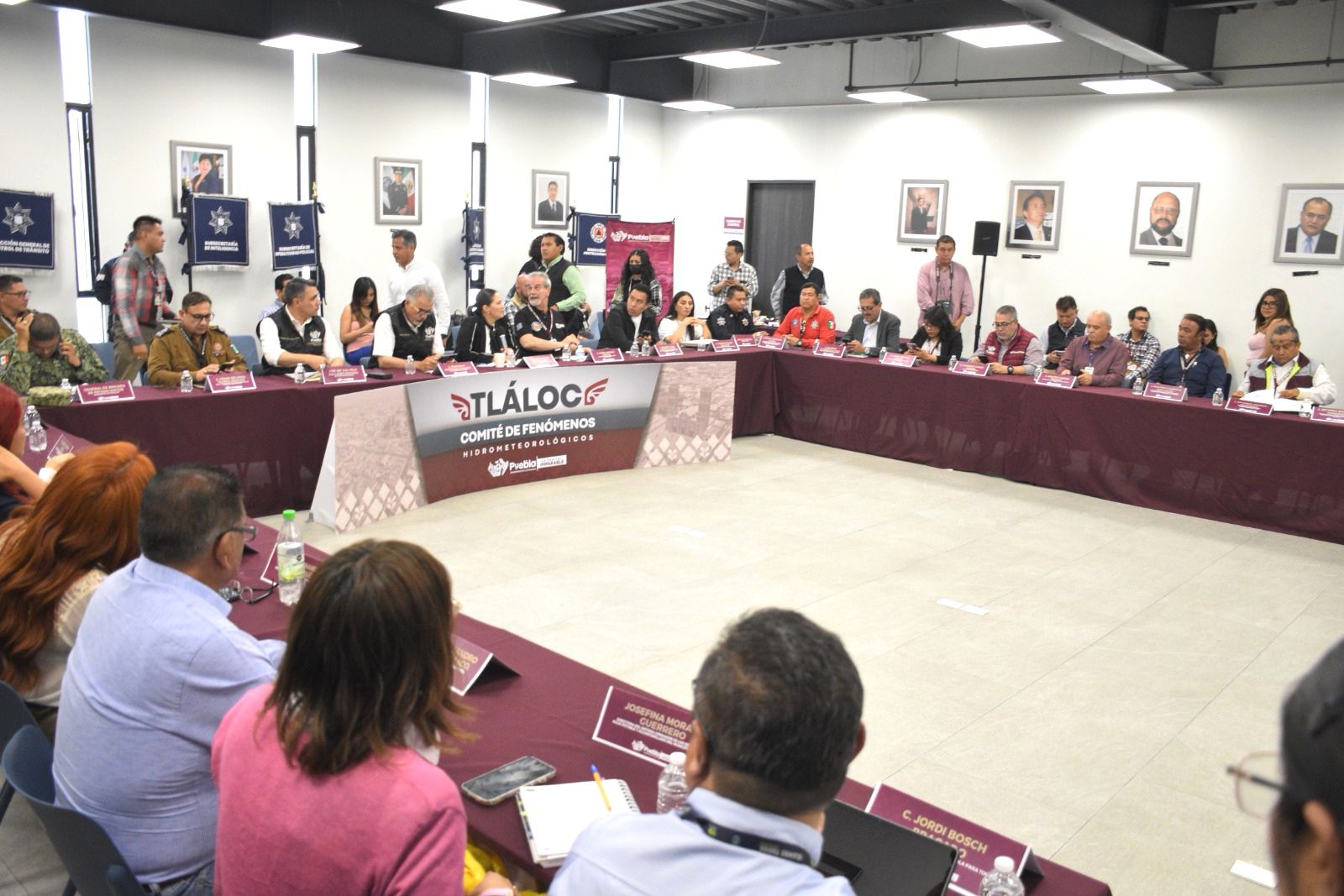 Comité Tláloc mantiene vigilancia en zonas de riesgo en la capital reunión