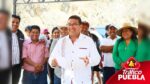 Pável Gaspar impulsa obras comunitarias en la Mixteca poblana