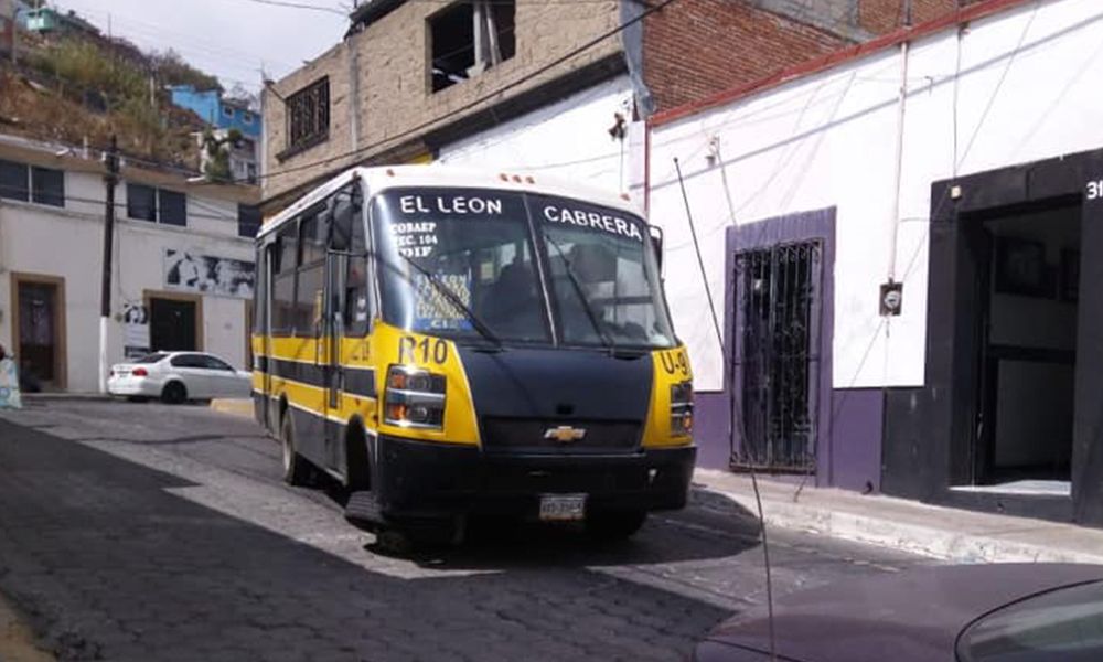 Reordenan transporte en Atlixco para mayor seguridad