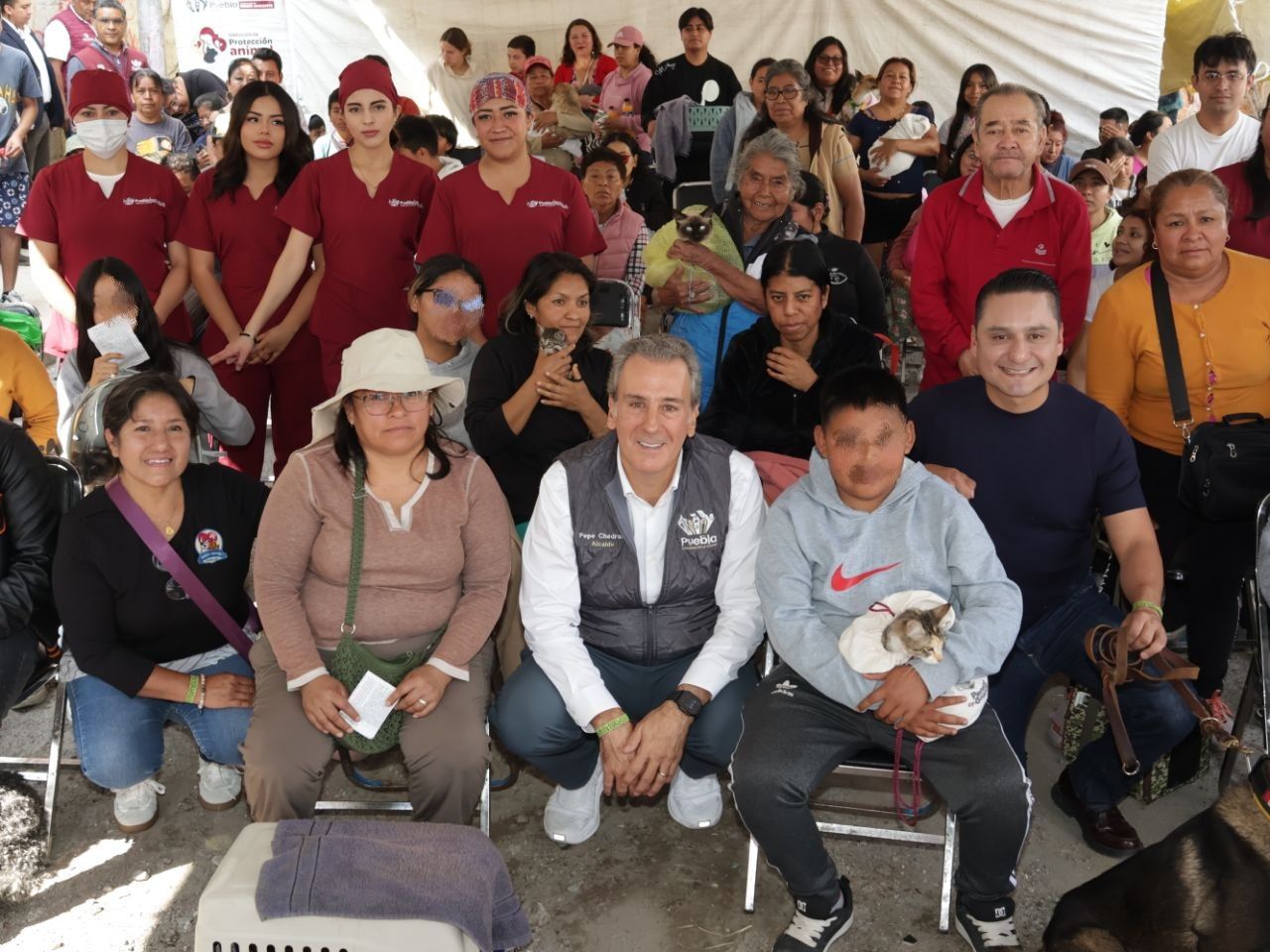 Supervisan trabajos de bacheo y realizan jornada de bienestar animal en Bosques de Santa Anita
