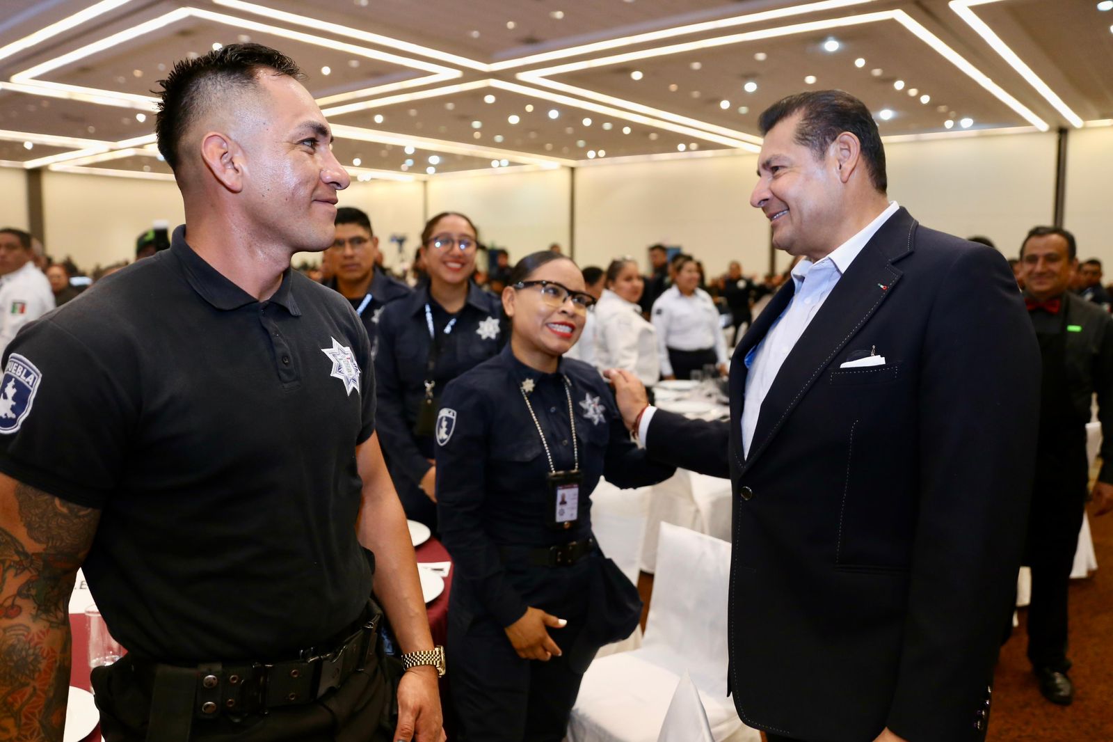 Puebla reconoce y dignifica la labor policial con condecoraciones y fortalecimiento institucional
