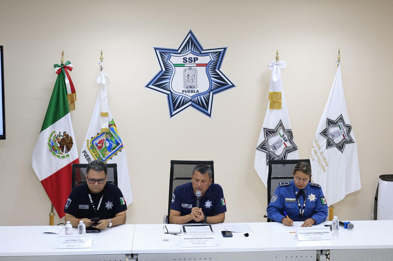 Refuerzan seguridad en Puebla con operativos