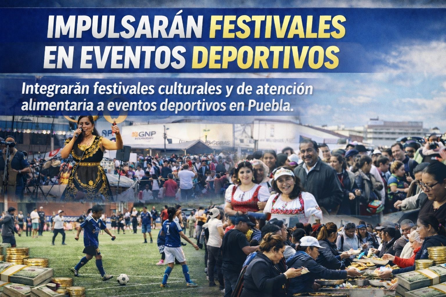 Impulsarán festivales en eventos deportivos