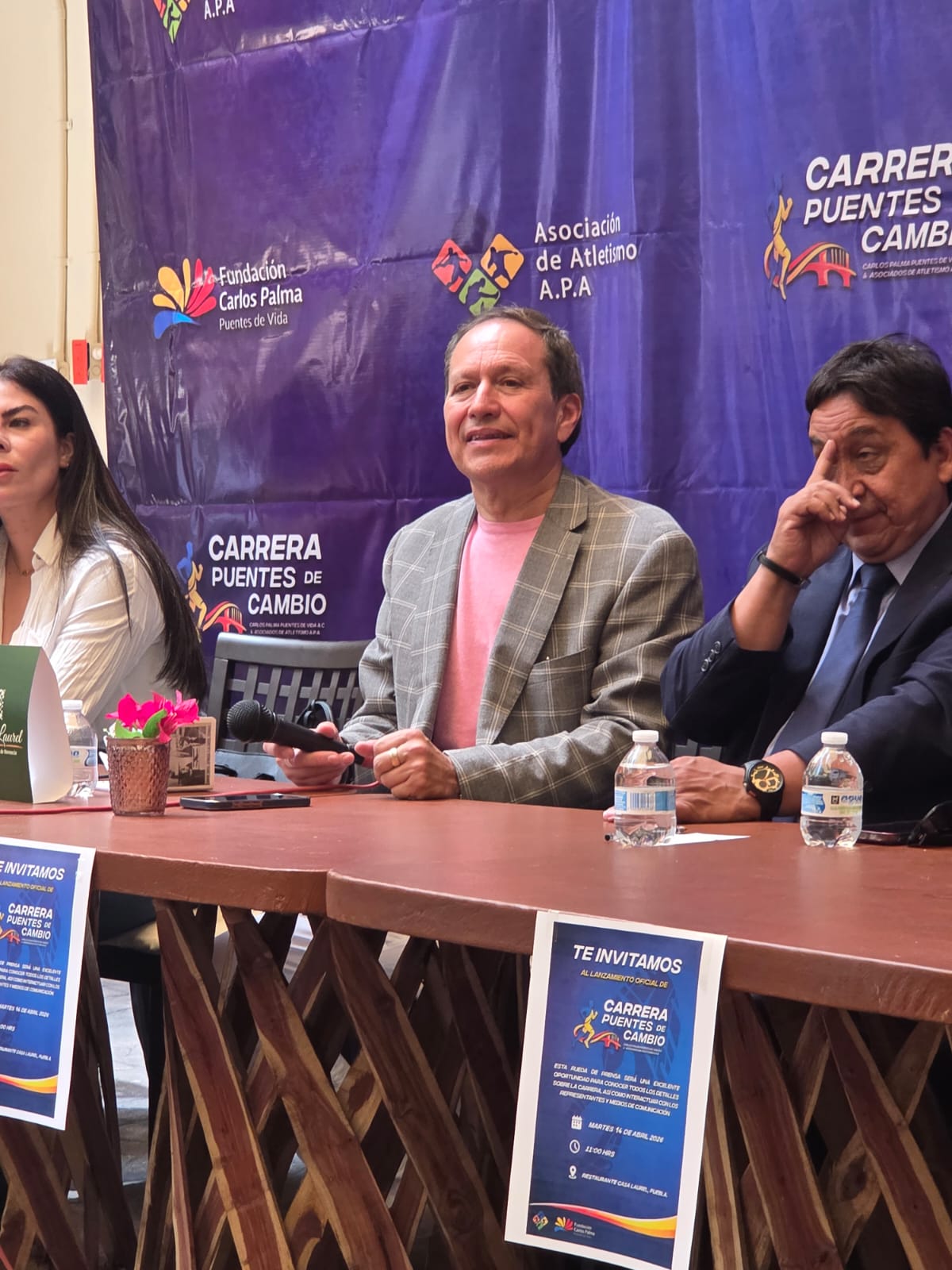Arranca en Puebla la Carrera con Causa "Puentes de Vida"