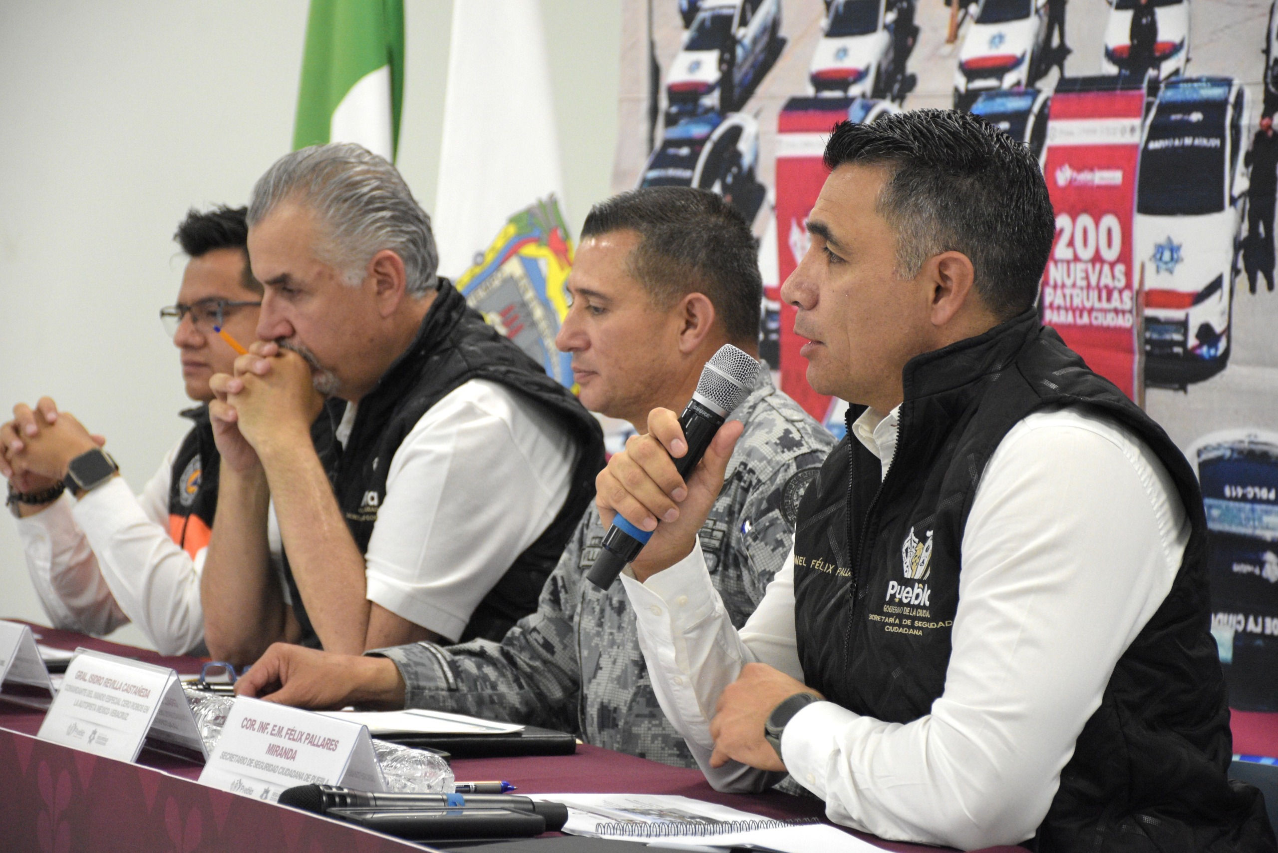 Puebla refuerza seguridad con operativos y despliegue de fuerzas