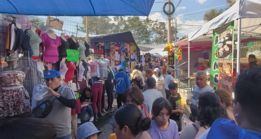 Alta afluencia en actividades de Semana Santa en Puebla
