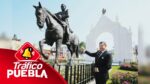 Develan escultura de Ignacio Zaragoza en Puebla