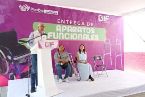 Fortalecen la inclusión social con entrega de aparatos funcionales en Puebla