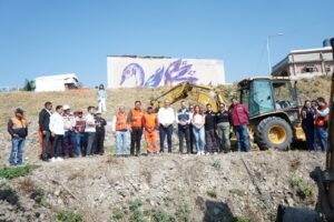 Supervisa Gobierno de la Ciudad trabajos de desazolve en puntos estratégicos de Puebla