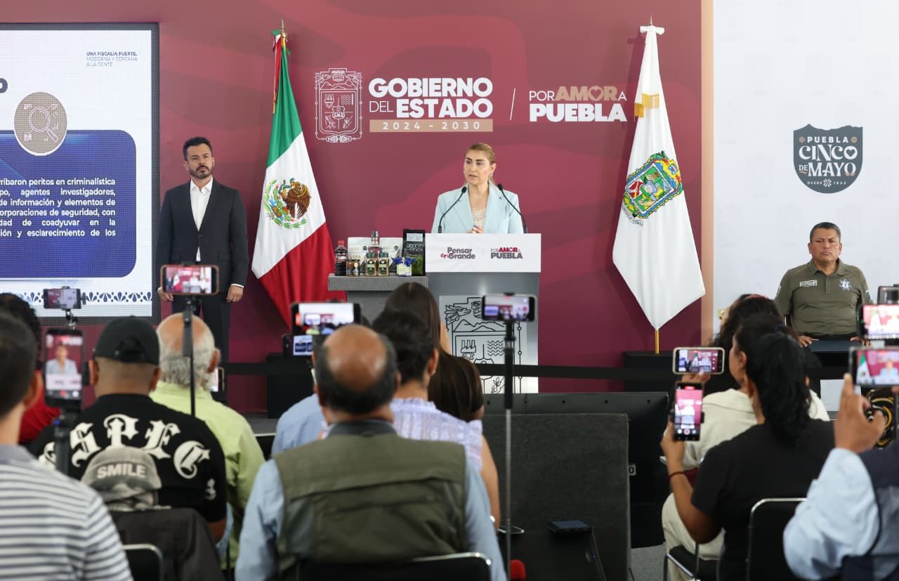 Puebla reporta reducción en 17 delitos durante 2026