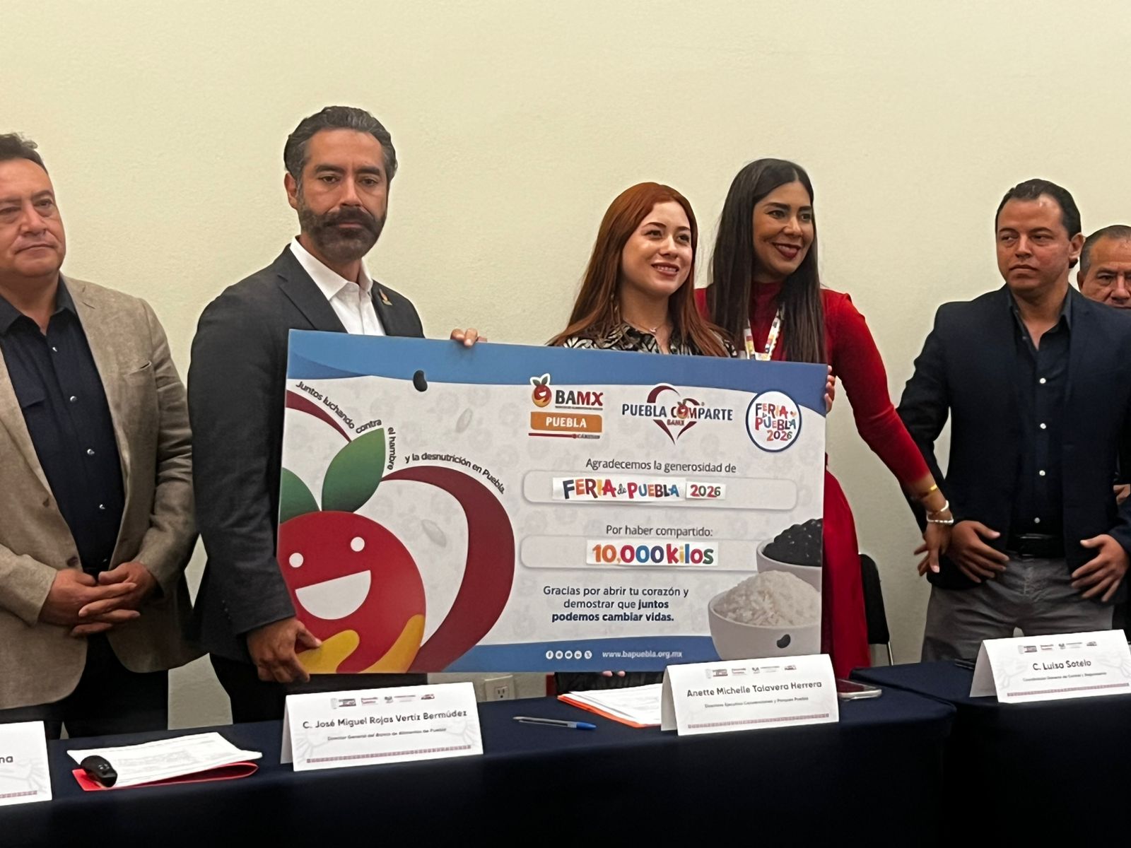 Puebla Comparte logra 10 mil despensas contra el hambre