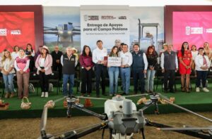 Puebla impulsa el campo con maquinaria y reactivación de 200 mil hectáreas
