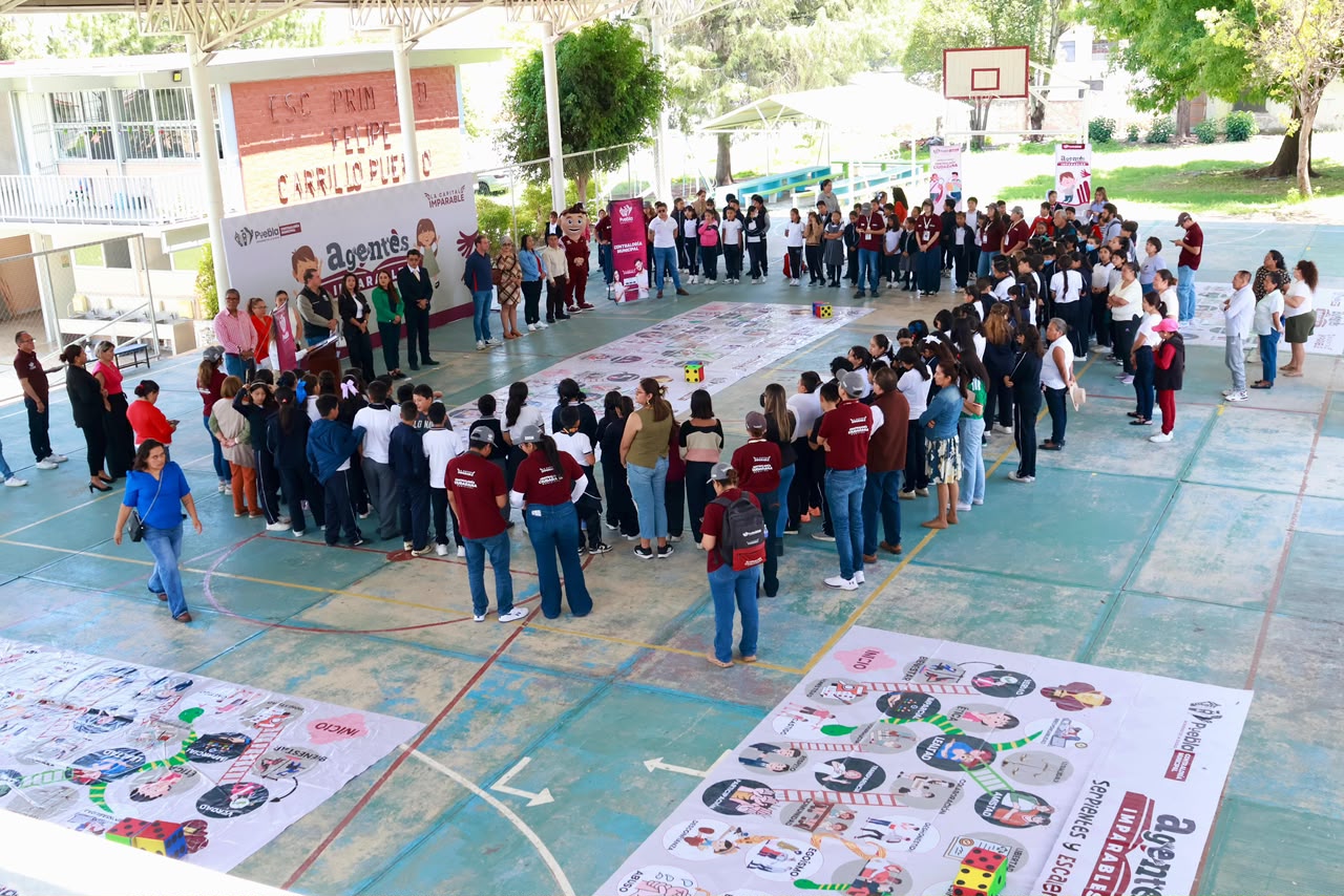 Puebla impulsa “Agentes Imparables” para fomentar valores en la niñez escuela