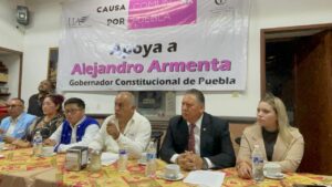  Causa Común por Puebla refrenda respaldo al gobernador Armenta